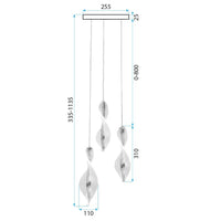 Lampada G028-3cp Gold