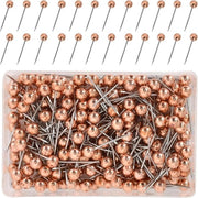 Set di spille in acciaio inossidabile con testa - spille - spille da cartone - spille da nastro - set di spille per cucire - attrezzi per cucire e ricamo