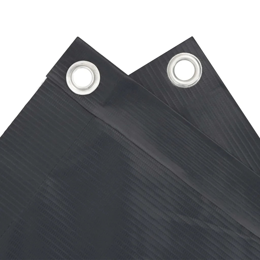 Paravento da Balcone Antracite 400x120 cm in PVC 4005485