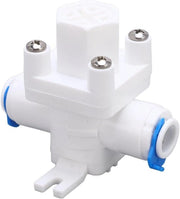Regolatore di pressione dell'acqua 3/8 pollici con valvola di riduzione in plastica con protezione filtro per acqua RO.