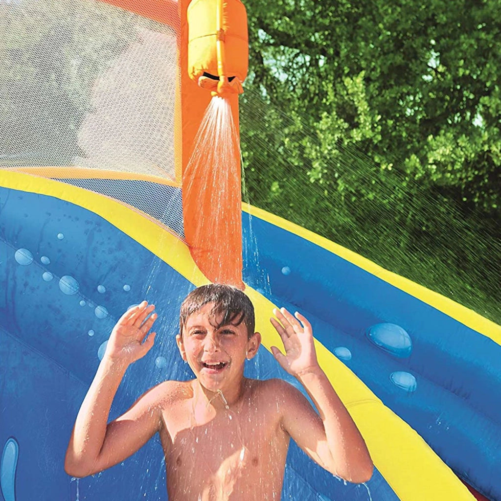 Bestway 53303 | H20GO! - Parco Acquatico Hurricane Tunnel Blast, 420x320x260 cm