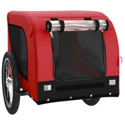 Rimorchio/carrello per animali domestici rosso 02_0044369