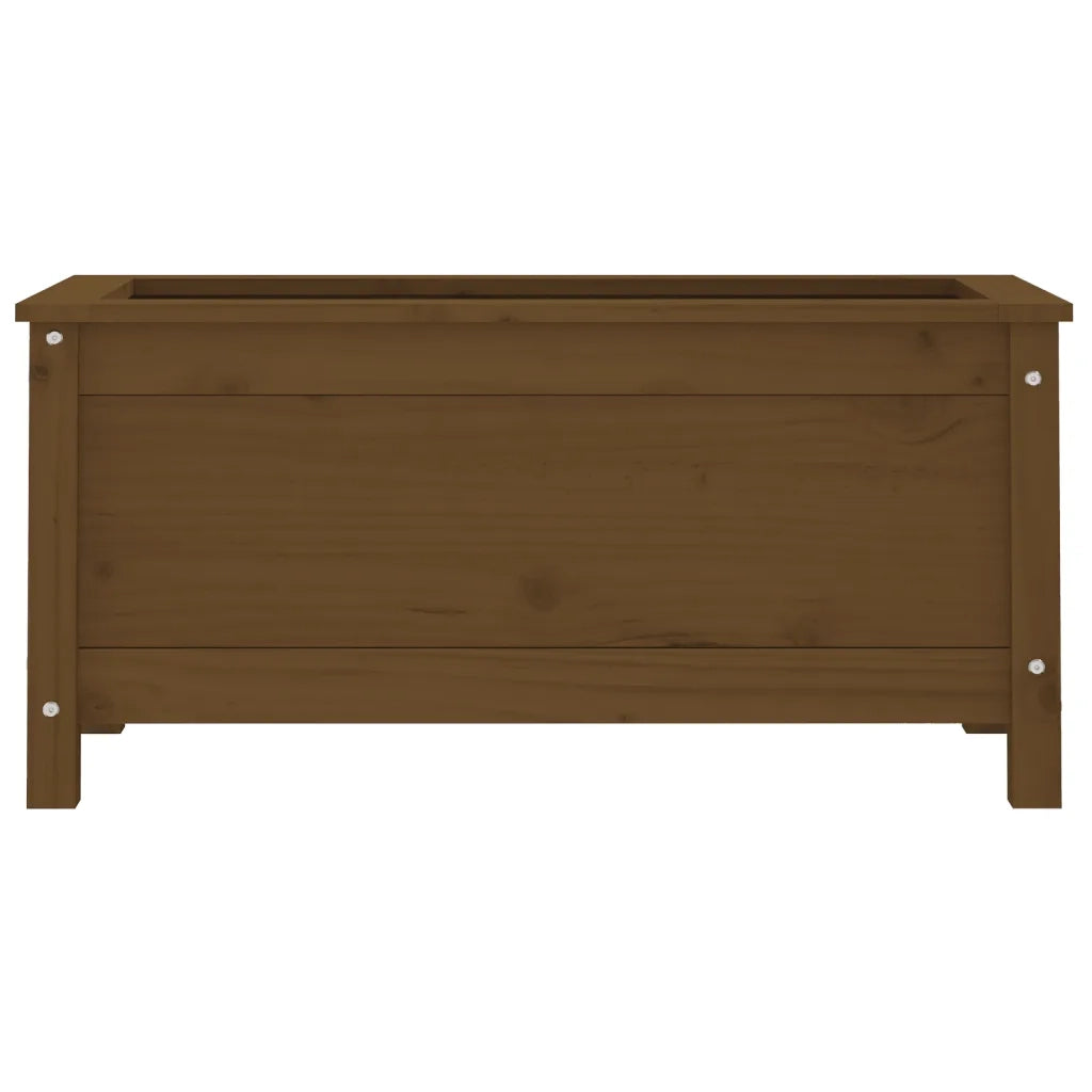 Fioriera da Giardino Ambra 82,5x40x39 cm Legno Massello di Pino 825257