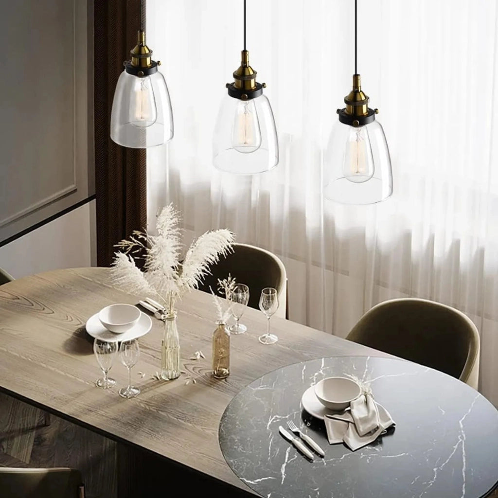 Lampada Da Soffitto Pensile Di Vetro Verto D APP048-1CP