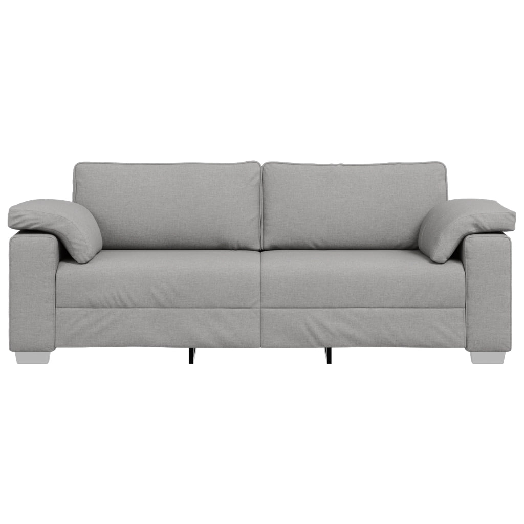 Divano a 3 posti  Grigio Nuvola 178 cm in Tessuto