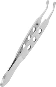 Strumento per massaggiare le palpebre con massa di applicazione morbida - Acciaio inossidabile - Liscio - 9.30x1.00x0.20cm - Per occhi secchi - Utilizzo sicuro