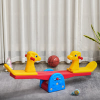 Altalena a Bilico per Bambini 150x32x60 cm in Plastica Multicolore