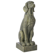 Statuetta decorativa in ferro a forma di cane marrone Decorazione per interni ed esterniSoggiorno