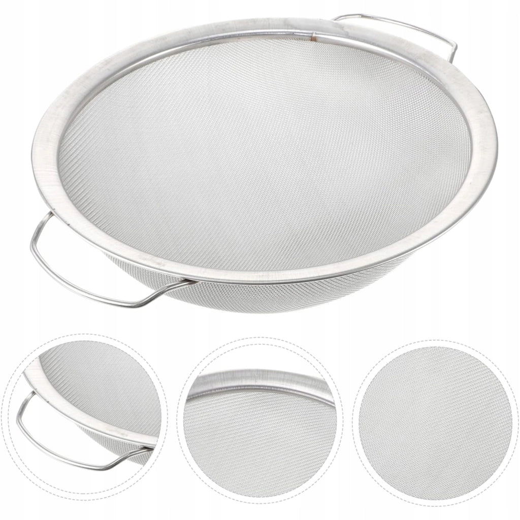Setaccio in Acciaio Inox per Vernice – Diametro 290mm, Maglia 60 | Resistente alla Corrosione, Riutilizzabile
