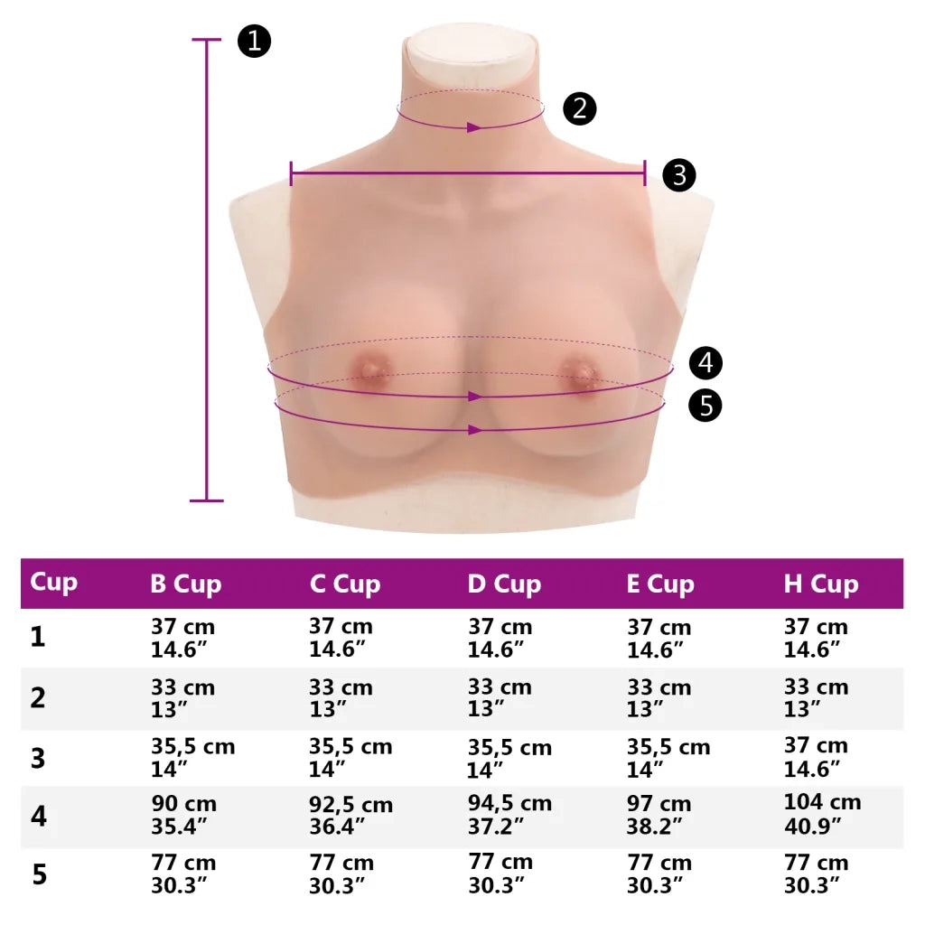 Corpetto in Silicone Naturale Coppa C CFW6254948
