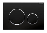 PLACCA SIGMA 20 NERO/CROMATO/NERO