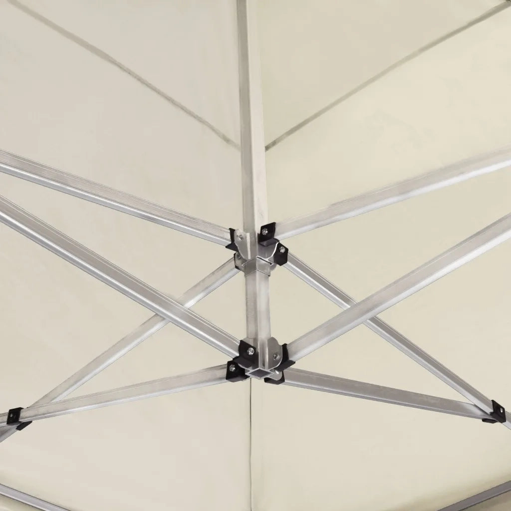 Gazebo Professionale Pieghevole in Alluminio 6x3 m Crema cod mxl 64911