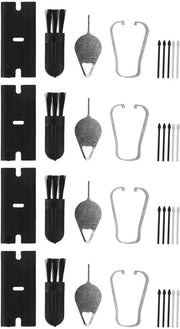Set di punterelli sostitutivi 20 pezzi - Kit di accessori - Adatto per Tab S9/S9+/S9 Ultra/S9 FE - Materiale ABS - Installazione facile