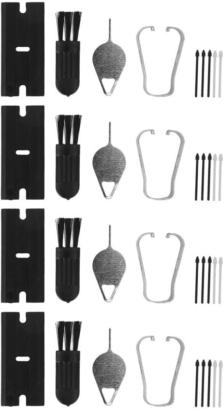Set di punterelli sostitutivi 20 pezzi - Kit di accessori - Adatto per Tab S9/S9+/S9 Ultra/S9 FE - Materiale ABS - Installazione facile