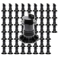 Set 60 supporti per pavimenti galleggianti Altezza regolabile 140-210mm Max 2700 kg Piedini per decking