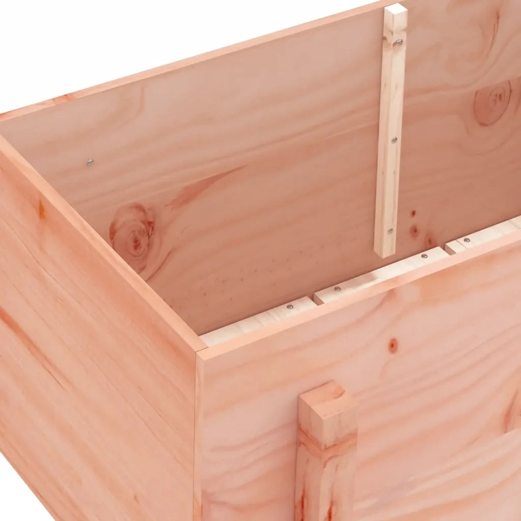 Fioriera | Cassetta per fiori | Vaso Rialzata Giardino 101x50x57 cm Legno Massello Douglas
