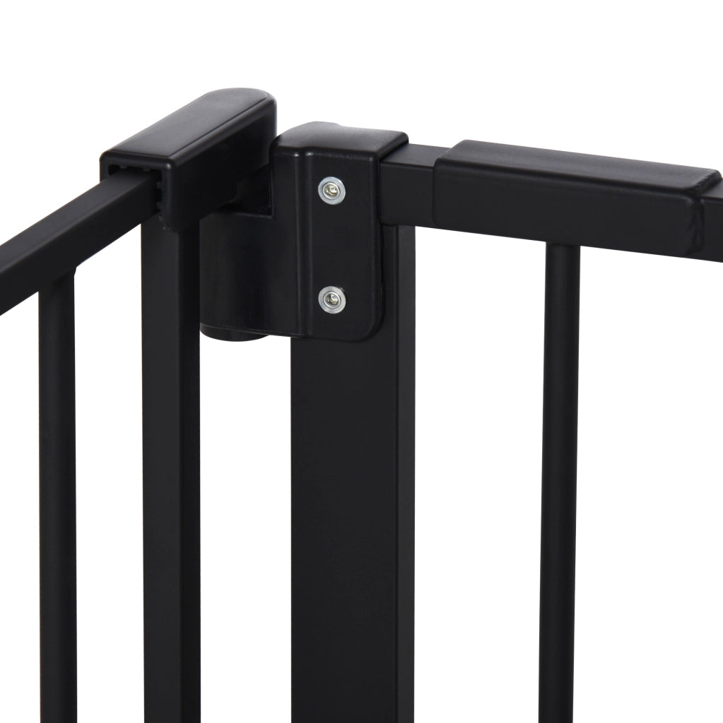 Cancelletto di sicurezza ULEVR per animali 76,2 cm, chiusura automatica, apertura 49 cm, nero