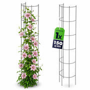 Supporto in metallo per pergola da giardino KADAX per fiori, rose, piante, colonna 150 cm