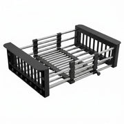 Scolapiatti Telescopico Per Lavello Rea P14487 Black