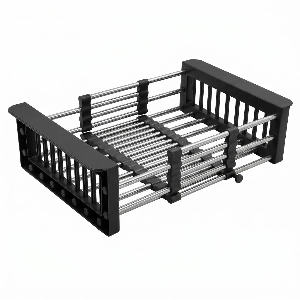 Scolapiatti Telescopico Per Lavello Rea P14487 Black