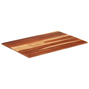 Piano Tavolo in Legno Massello di Acacia 15-16 mm 60x90 cm 285980