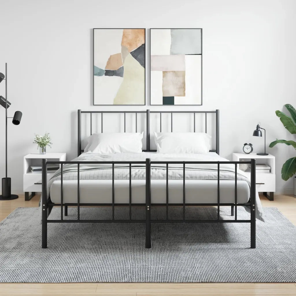 Comodini 2 pz Bianchi 40x35x47,5 cm in Legno Multistratocod mxl 127308