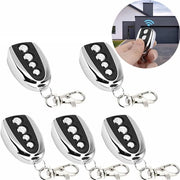 Ricevitore universale per garage - Apertura porta - Comando a distanza per garage - Ricevitore radio a distanza universale - Duplicatore segnale - Comando a distanza per porte e finestre - Comando a distanza - 433 MHz - 5 pezzi