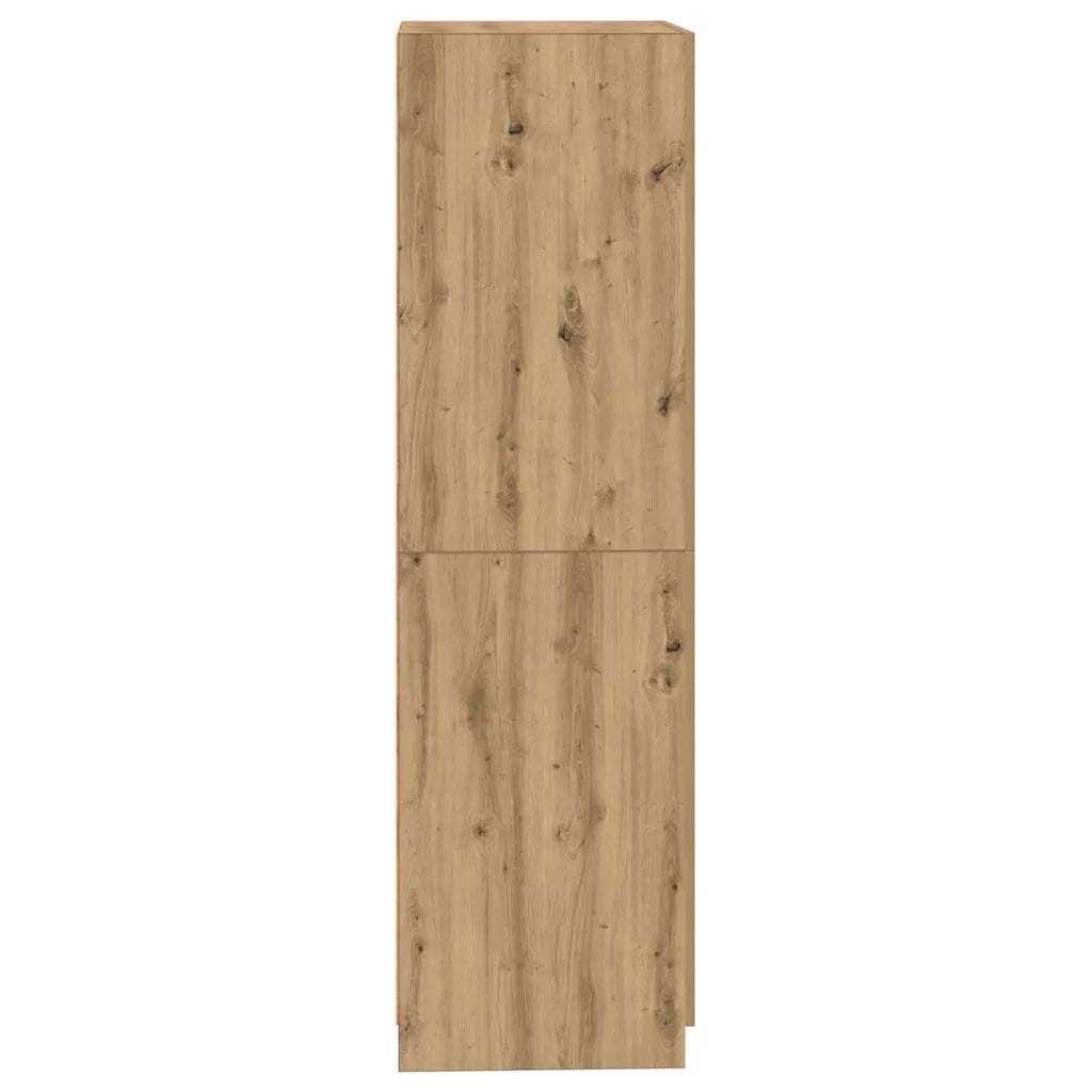 Armadio Rovere Artigianale 80x52x180 cm in Legno Multistrato CFW2383026