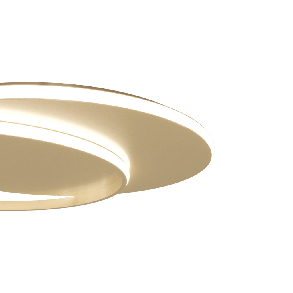 MERCURY APPLIQUE PLAFONIERA GRENDE GOLD LED CCT 3000 4000K 7950LM 65W