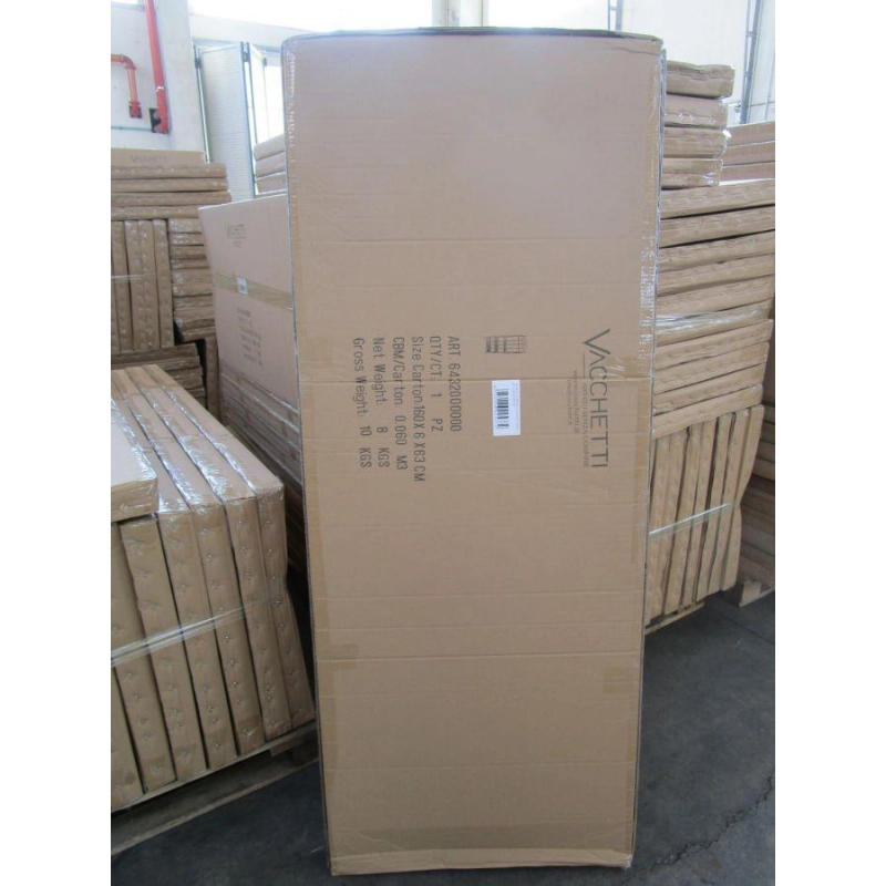 Scaffale metallo jessica nero 4p cm 59x29h158