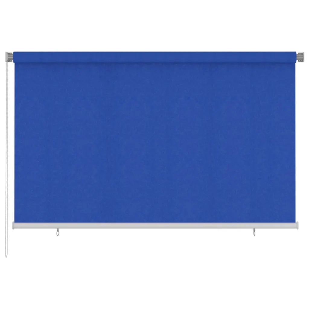 Tenda a Rullo per Esterni 240x140 cm Blu HDPE
