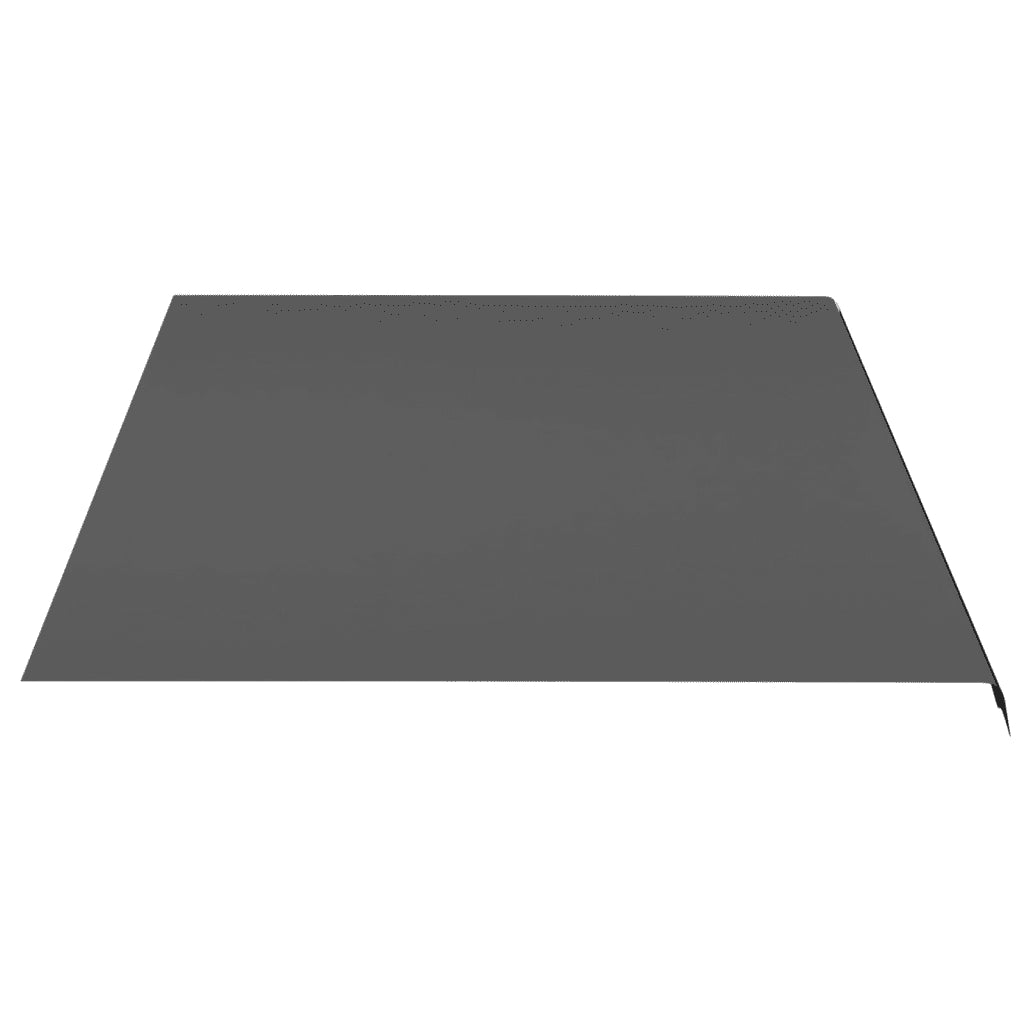 Tessuto di Ricambio per Tenda da Sole Antracite 500x350 cm Poliestere 311952