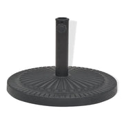 Base per Parasole Circolare in Resina Nera 14 kg CFW4626829