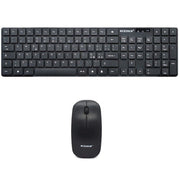 Trade Shop - Kit Tastiera Wireless Mouse Impermeabile 2.4ghz Per Pc Layout Italiano Ek-845m -