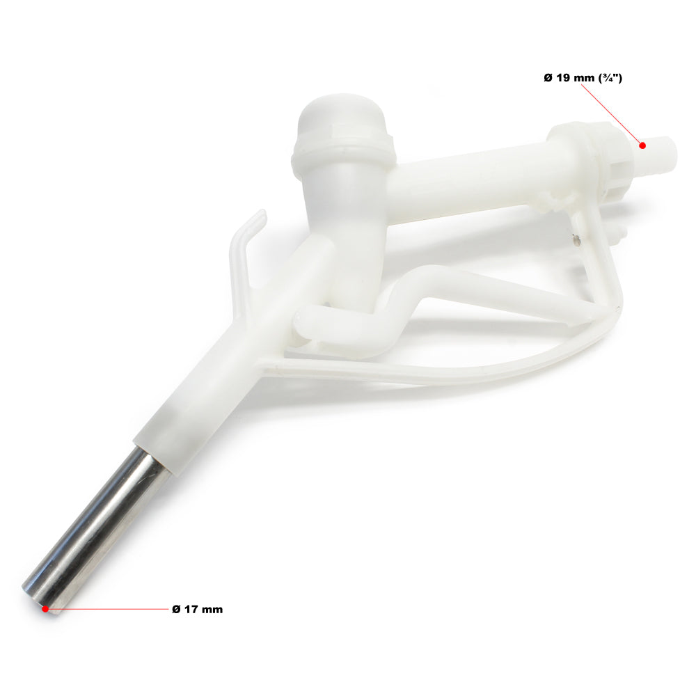 Pistola erogatrice per urea in plastica 0-60 l/min AUS32 Pompa urea