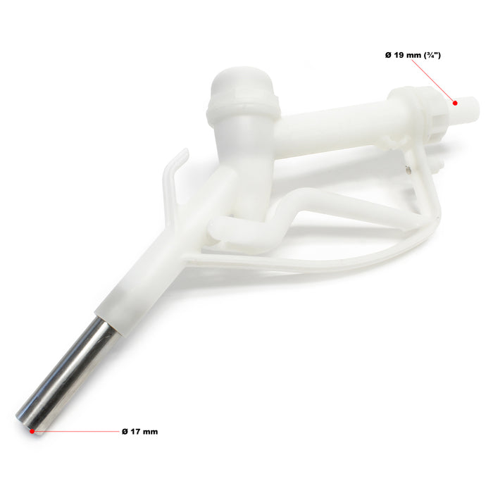 Pistola erogatrice per urea in plastica 0-60 l/min AUS32 Pompa urea