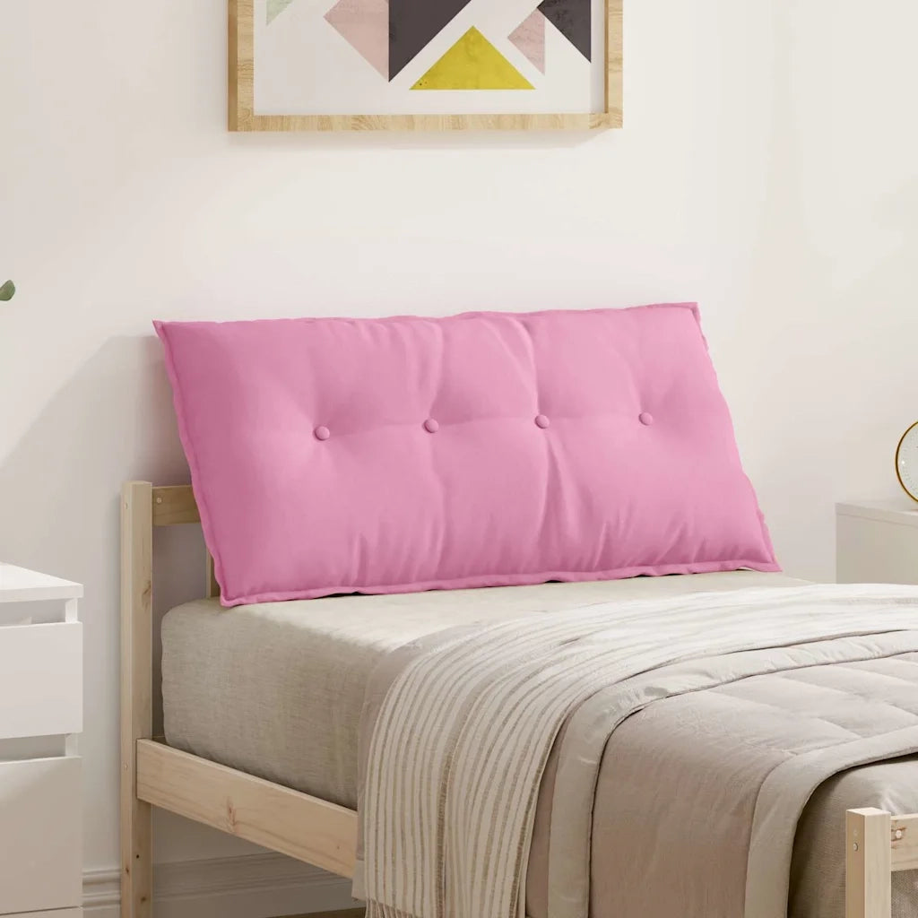 Cuscino per Schiena | Cuscino dorsale Rosa 100 x 19 x 50 cm Tessuto