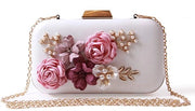 Borsa da sera in pelle per donne, portamonete per bambine, clutch per prom, taschino per ragazze