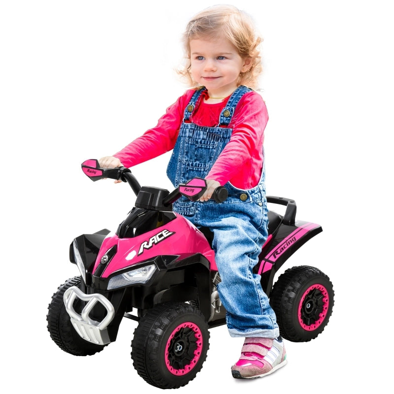 Macchina cavalcabile, giocattolo cavalcabile, veicolo per bambini dai 18 ai 36 mesi, rosa