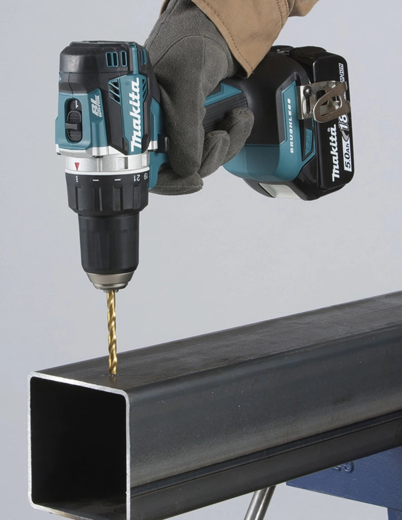 MAKITA Kit DLX5021TX1 (DDF484 + DGA504 + DSS610 + DTD153 + DTM51 + 2 x 5,0 Ah + DC18RC + LTX600)