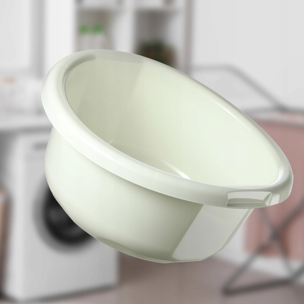 Bacinella in plastica KADAX da 1,9 litri, rotonda, con manici