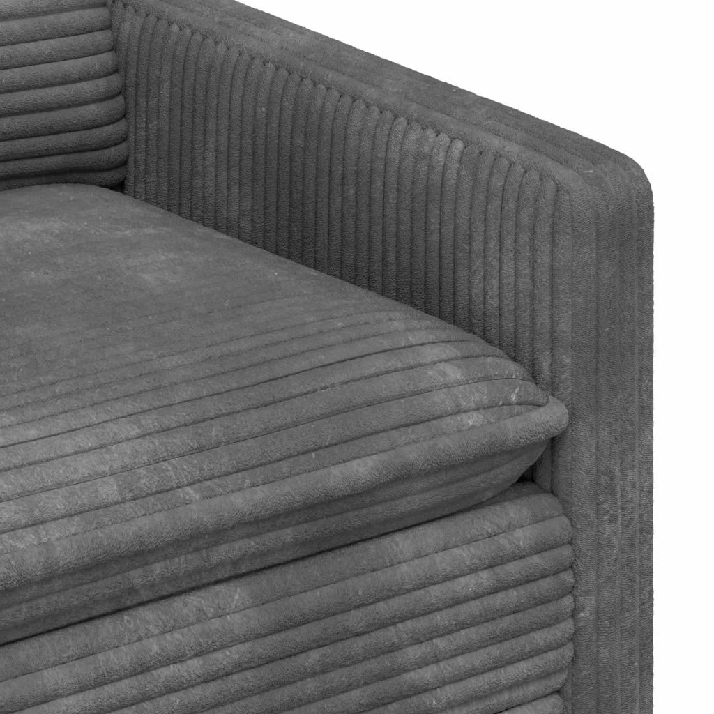 Divano Grigio Chiaro 76 x 81 x 87,5 cm Poliestere
