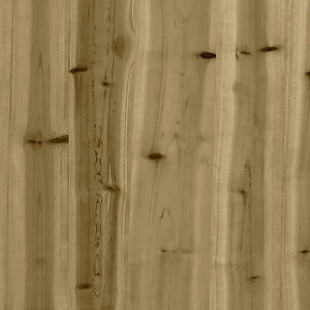 Poggiapiedi da Giardino 62x63,5x53,5cm Legno Impregnato di Pino CFW4663463