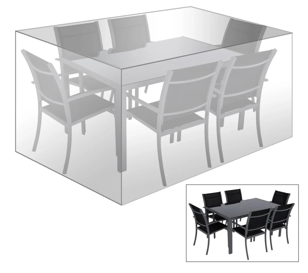 Copertura per mobili da giardino telone trasparente in PE 19_0000992