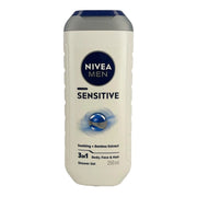 NIVEA MEN SENSITIVE GEL DOCCIA 3 IN 1 CON ESTRATTO DI BAMBOO FORMULA DELICATA PH NEUTRO SULLA PELLE 250 ML