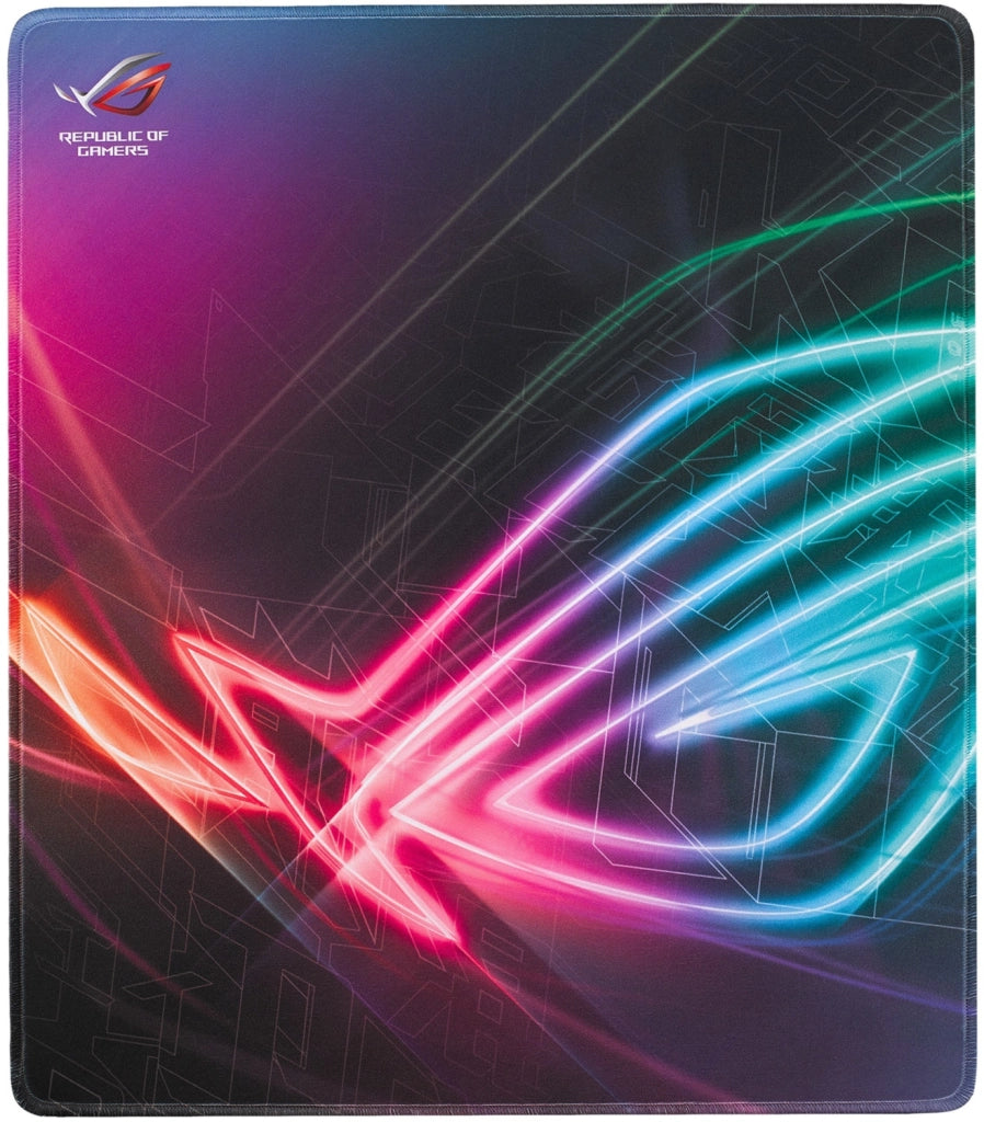 Asus rog strix edge tappetino per mouse per gioco da computer multicolore - 90MP00T0