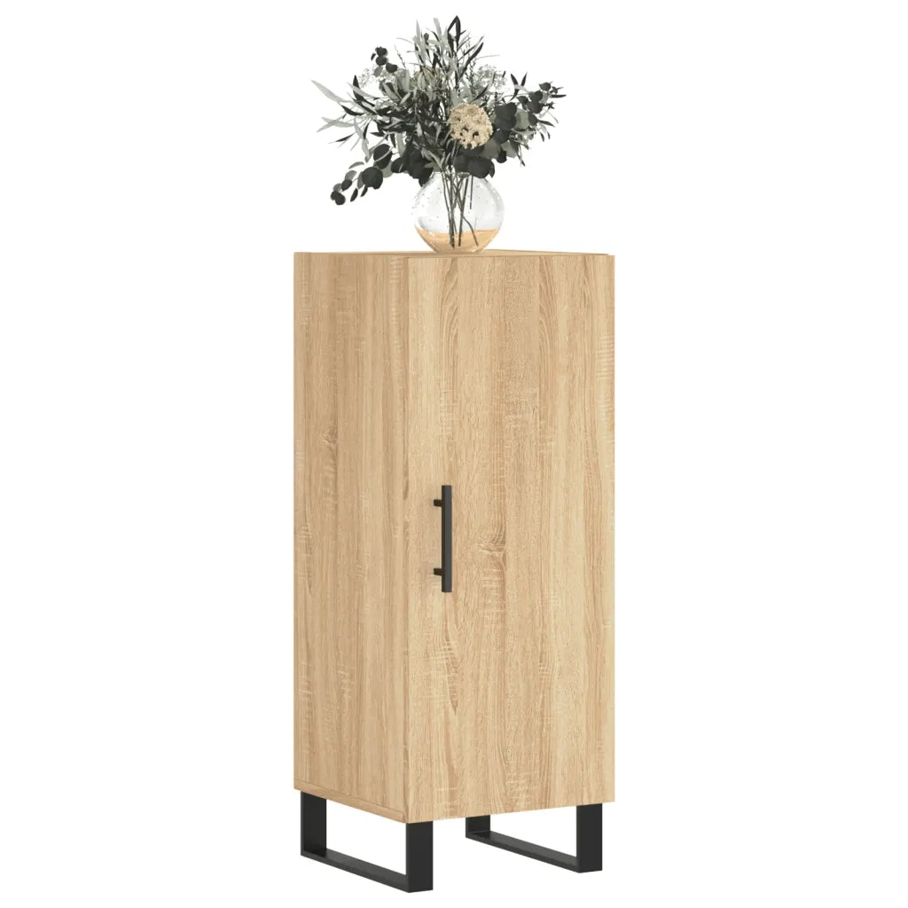 Credenza Rovere Sonoma 34,5x34x90 cm in Legno Multistratocod mxl 104379
