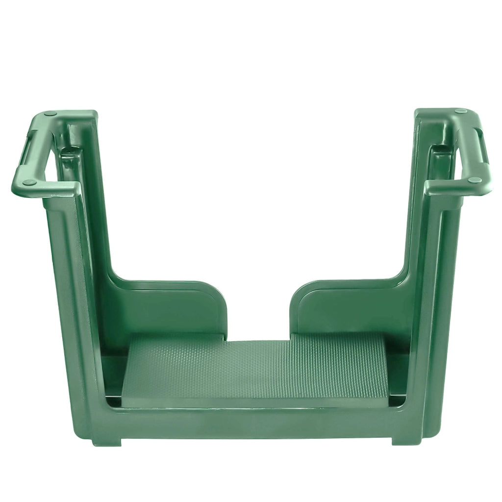 Sgabello da giardino KADAX con inginocchiatoio, sedia e contenitore, 3 in 1, sedile pieghevole