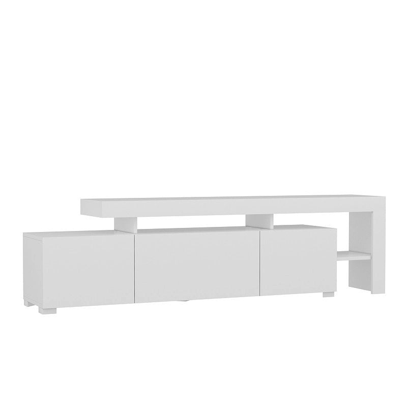 Porta TV in legno "Beliz" 192 x 37 x 53 cm - Bianco