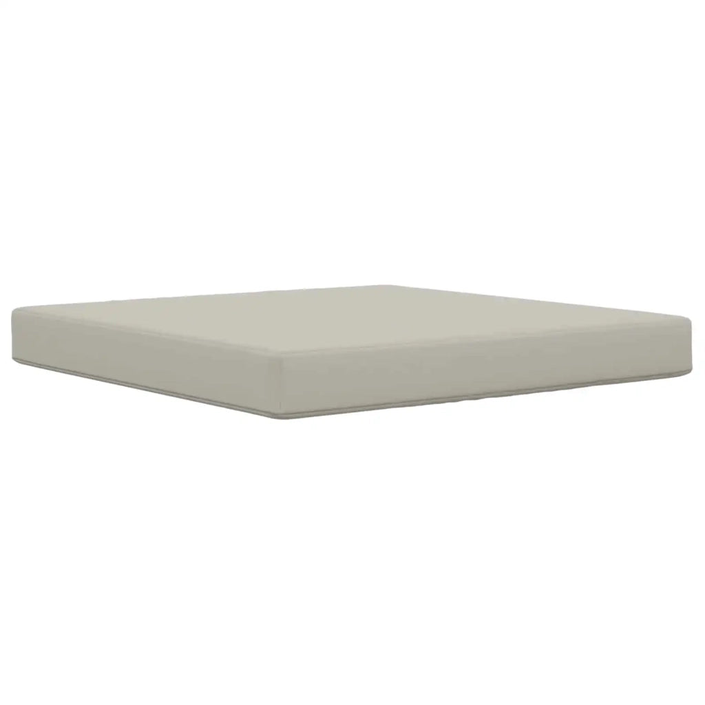 Cuscino per divano da esterno Grigio 80 x 80 x 8 cm Poliestere 900813